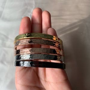 Bangle bracelets